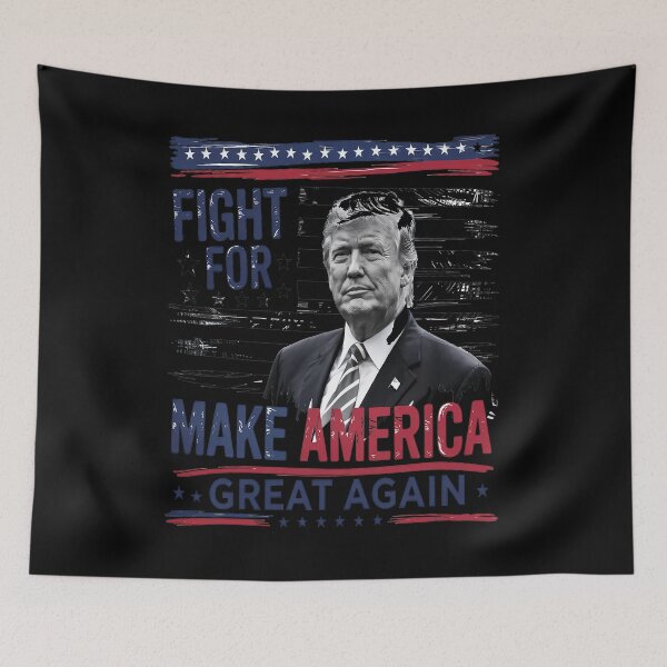 Item preview, Fight Fight Make America Great Again Sweatshirt, Support Trump designed and sold by Nekusa.