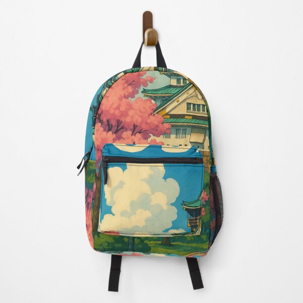 Item preview, Osaka Castle in Spring with Cherry Blossoms designed and sold by Places On Earth.