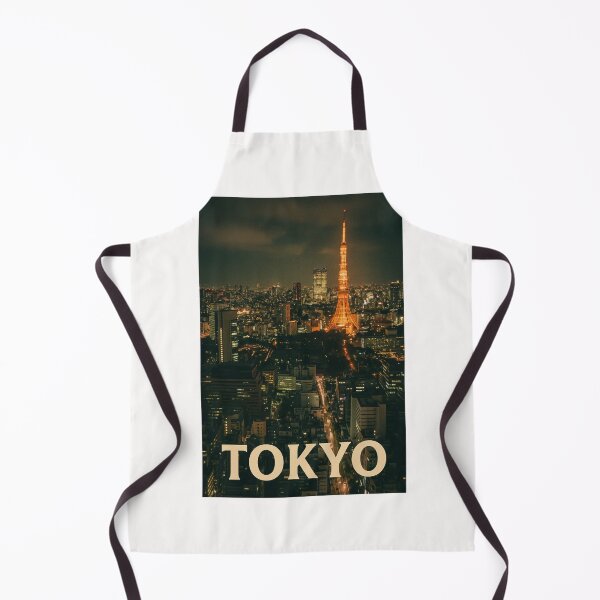 Item preview, Tokyo Tower at Night Over City Skyline designed and sold by Places On Earth.
