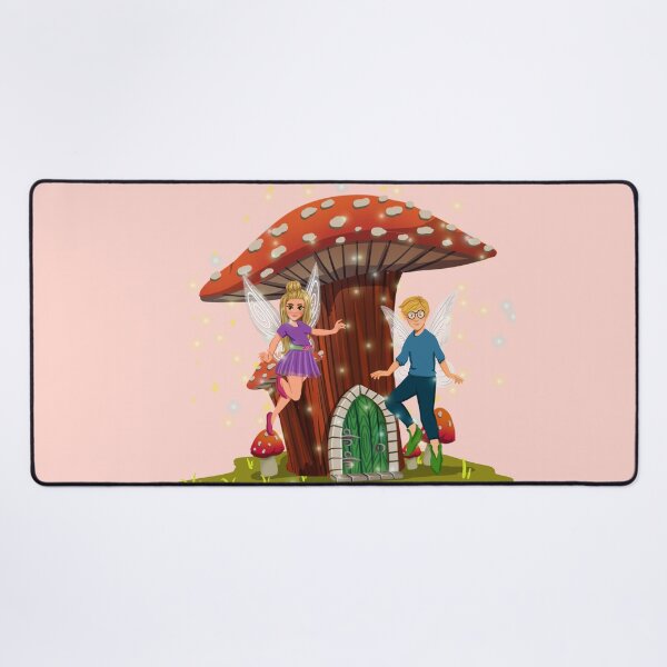 Item preview, Tobie And Susan -Their Mushroom House™ designed and sold by TeelieTurner.