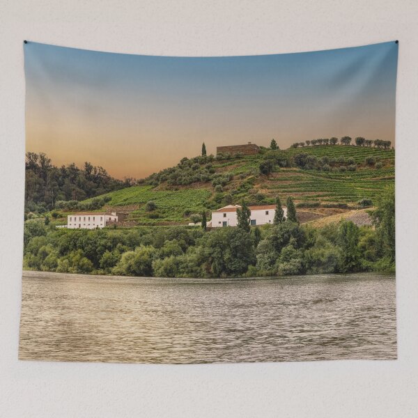 Item preview, Golden Hour on the Douro River in Portugal designed and sold by Kay Brewer.