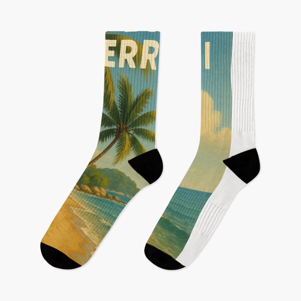 Item preview, Batu Ferringhi Coastline with Palm Trees and Golden Sand designed and sold by Places On Earth.