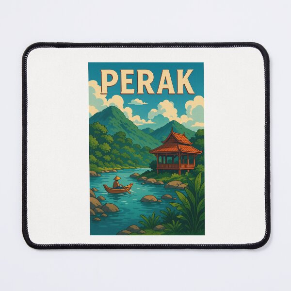 Item preview, Tranquil Pavilion on River in Perak Malaysia designed and sold by Places On Earth.