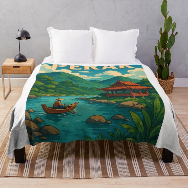 Item preview, Tranquil Pavilion on River in Perak Malaysia designed and sold by Places On Earth.