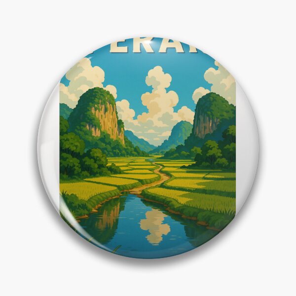 Item preview, Limestone Hills and Rice Paddies in Perak Malaysia designed and sold by Places On Earth.