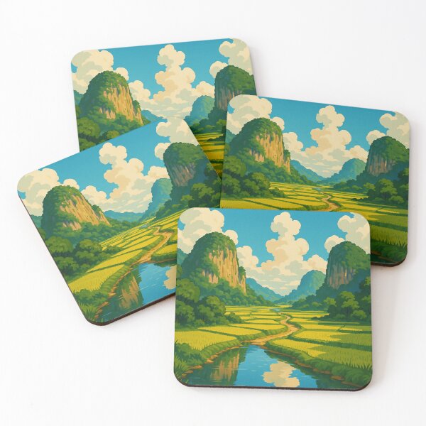 Item preview, Limestone Hills and Rice Paddies in Perak Malaysia designed and sold by Places On Earth.