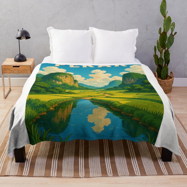 Item preview, Limestone Hills and Rice Paddies in Perak Malaysia designed and sold by Places On Earth.