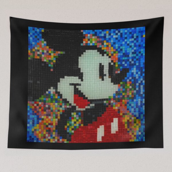 Item preview, Glass Mickey designed and sold by Art-by-Lark.