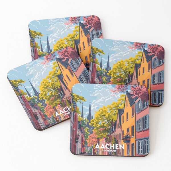 Item preview, Aachen Germany - Travel art designed and sold by Marciolini.