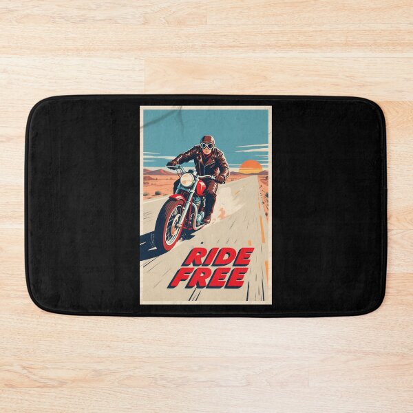 Item preview, Ride Free – Vintage Motorcycle Hope Style Art designed and sold by HoopeStylee.
