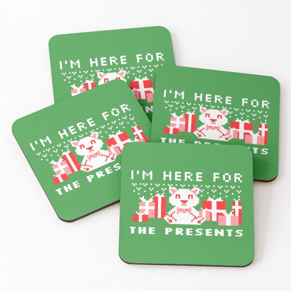 Item preview, I am here for the presents funny ugly Christmas Xmas humor designed and sold by NicheteesStore.