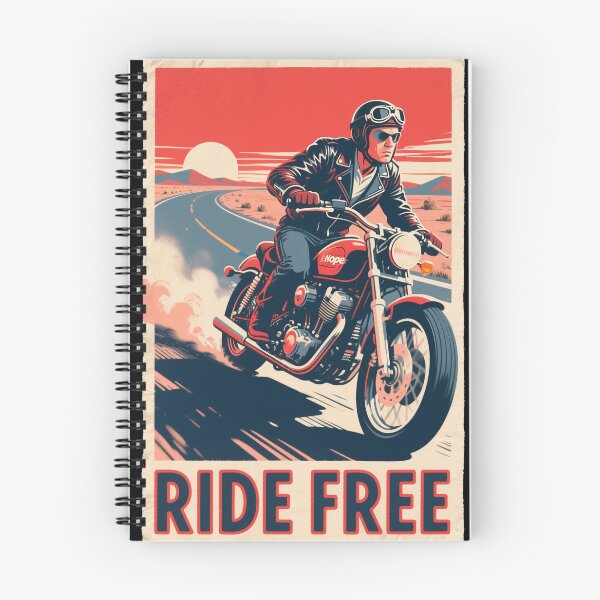 Item preview, 80s Vintage Motorcycle Hope Style Art designed and sold by HoopeStylee.