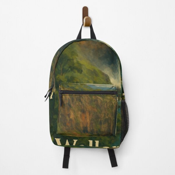 Item preview, Wallaman Falls Canyon in Oil-Painted Landscape Style designed and sold by Aryabek.