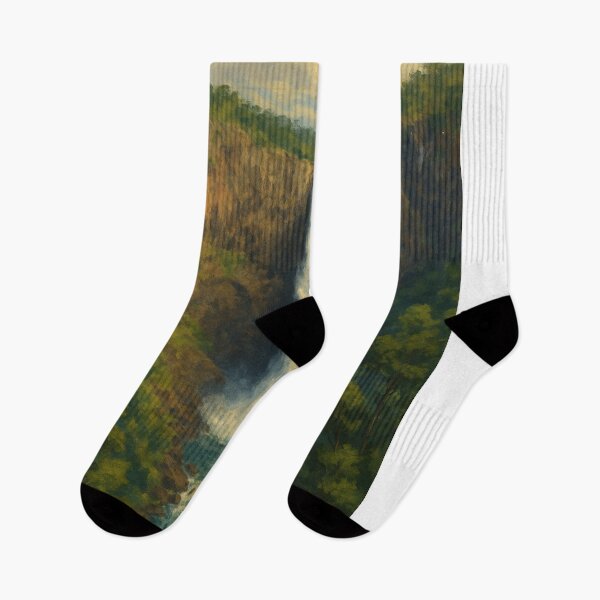 Item preview, Wallaman Falls with Lush Rainforest and Blue Basin designed and sold by Aryabek.