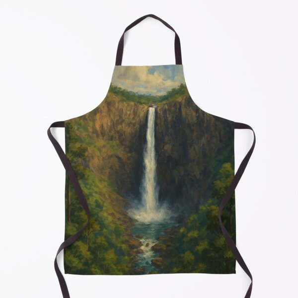 Item preview, Wallaman Falls with Lush Rainforest and Blue Basin designed and sold by Aryabek.