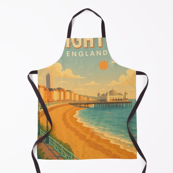 Item preview, Brighton England Seaside Promenade and Pier designed and sold by Aryabek.