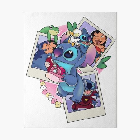 Vista previa del artículo con la obra «Lilo Stitch», diseñado y vendido por NEONDARGH.