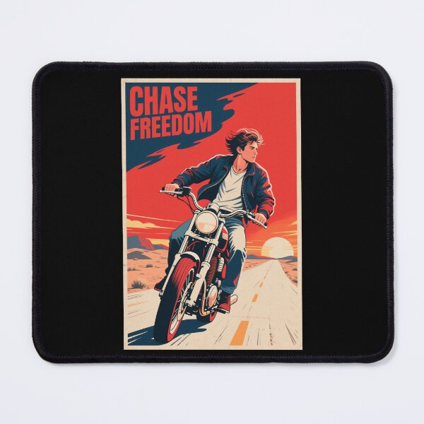Item preview, Chase Freedom – Retro Motorcycle Hope Style Art designed and sold by HoopeStylee.