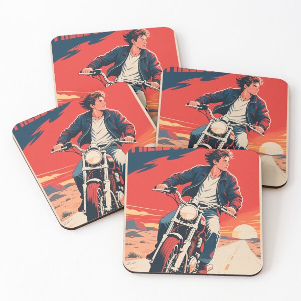 Item preview, Chase Freedom – Retro Motorcycle Hope Style Art designed and sold by HoopeStylee.