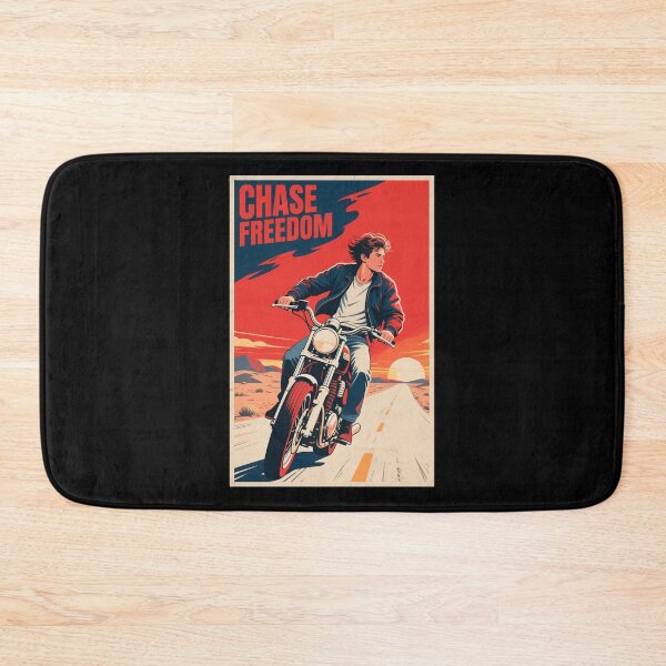 Item preview, Chase Freedom – Retro Motorcycle Hope Style Art designed and sold by HoopeStylee.
