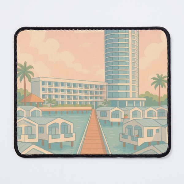 Item preview, Lexis Hibiscus Port Dickson Villa Walkway Sunset designed and sold by Aryabek.