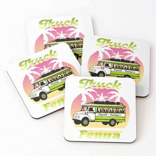 Item preview, POLYNESIAN TRUCK (green) designed and sold by Nesian-Tahiti.