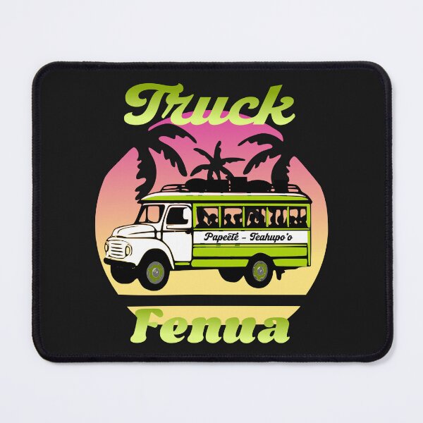 Item preview, POLYNESIAN TRUCK (green) designed and sold by Nesian-Tahiti.