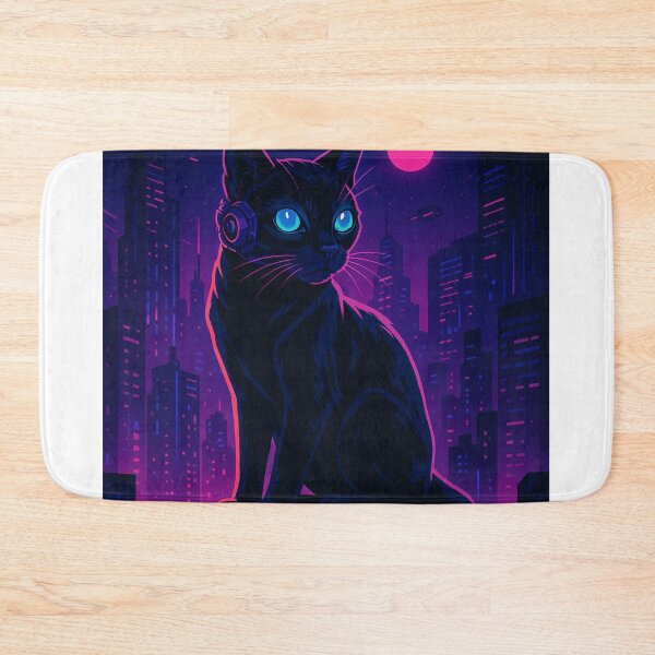 Item preview, "Cyberpunk Cat" designed and sold by Cgriffin18.