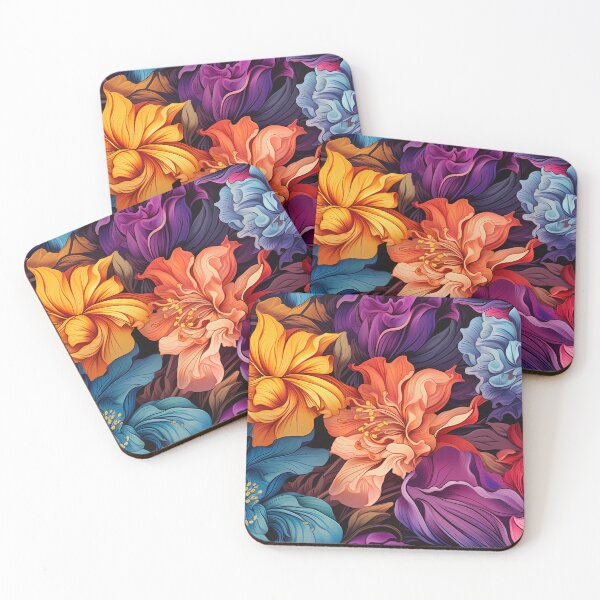 Item preview, Bright Colorful Floral Print designed and sold by WilliamSRamsey.