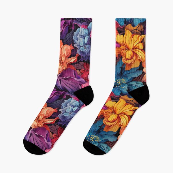Item preview, Bright Colorful Floral Print designed and sold by WilliamSRamsey.