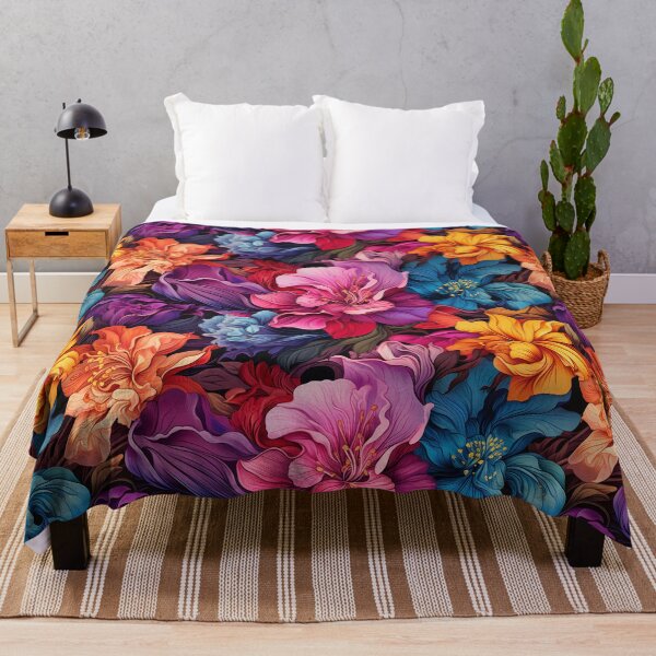 Item preview, Bright Colorful Floral Print designed and sold by WilliamSRamsey.