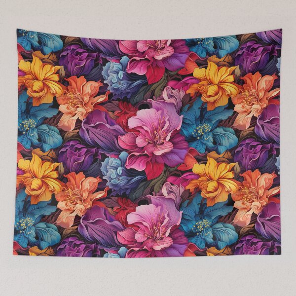 Item preview, Bright Colorful Floral Print designed and sold by WilliamSRamsey.