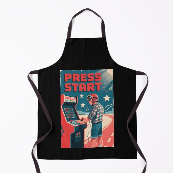 Item preview, Press Start – Vintage Arcade Gamer Hope Style Design designed and sold by HoopeStylee.