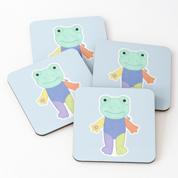 Item preview, Build a Bear Hoppy Colors Frog designed and sold by digidoodles.