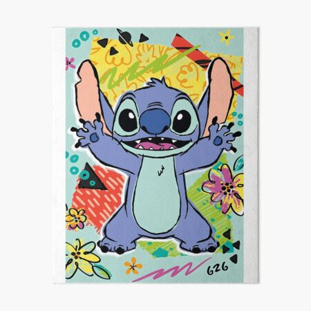 Vista previa del artículo con la obra «Lilo Stitch», diseñado y vendido por NEONDARGH.