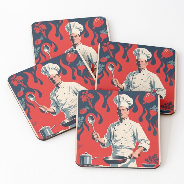 Item preview, Taste the Passion – Retro Chef in Hope Style designed and sold by HoopeStylee.