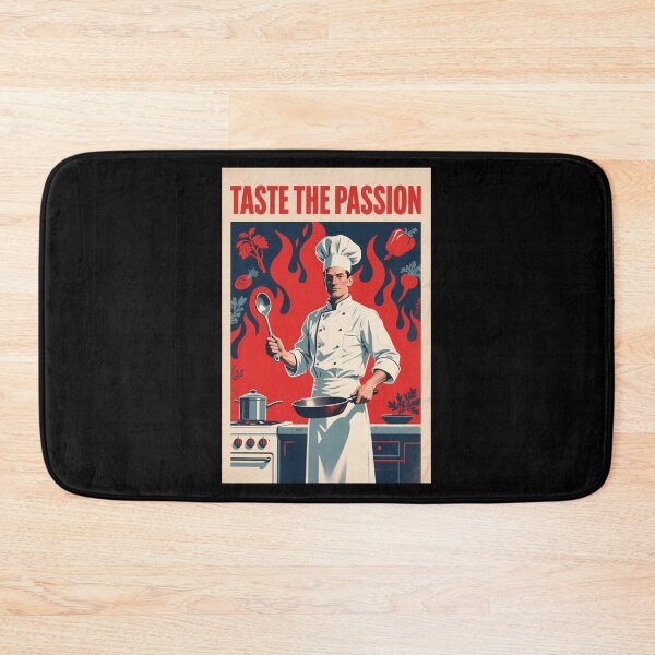 Item preview, Taste the Passion – Retro Chef in Hope Style designed and sold by HoopeStylee.