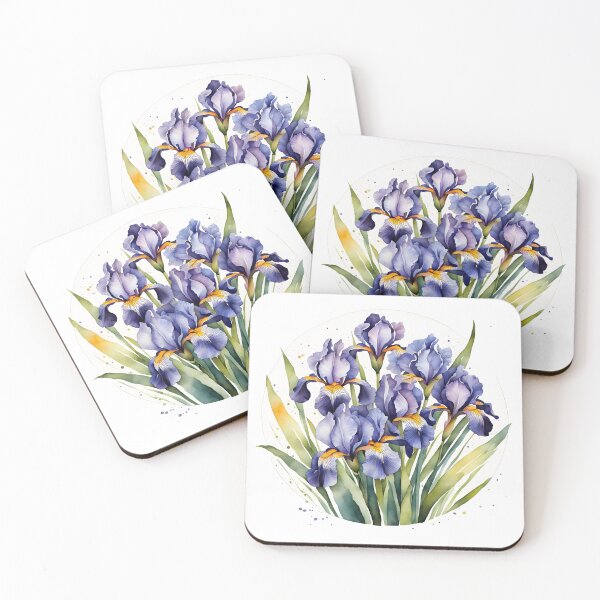 Item preview, Iris designed and sold by PrintLabStudio.