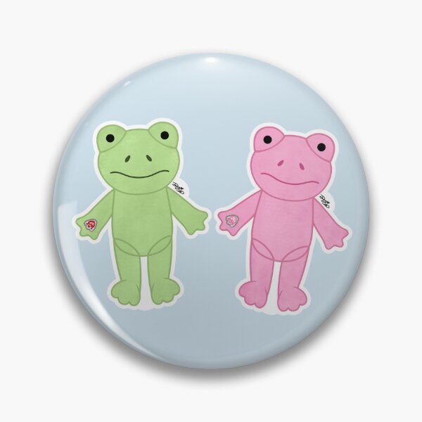 Item preview, Build a Bear Pink + Green Frog (W/O Shirts) designed and sold by digidoodles.