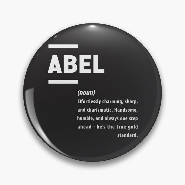 Item preview, Abel Definition Name Abel designed and sold by cidolopez.
