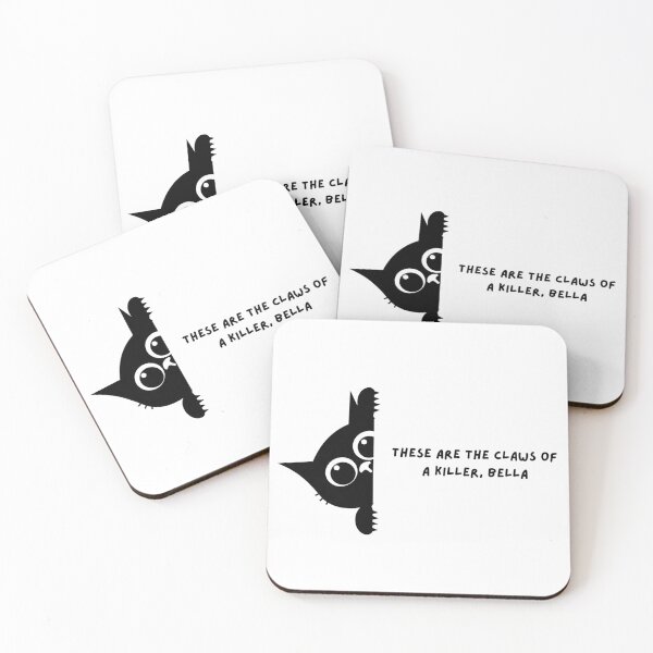 Item preview, Claws of a Killer - Funny Cat Design designed and sold by AshersDigitalWorld.