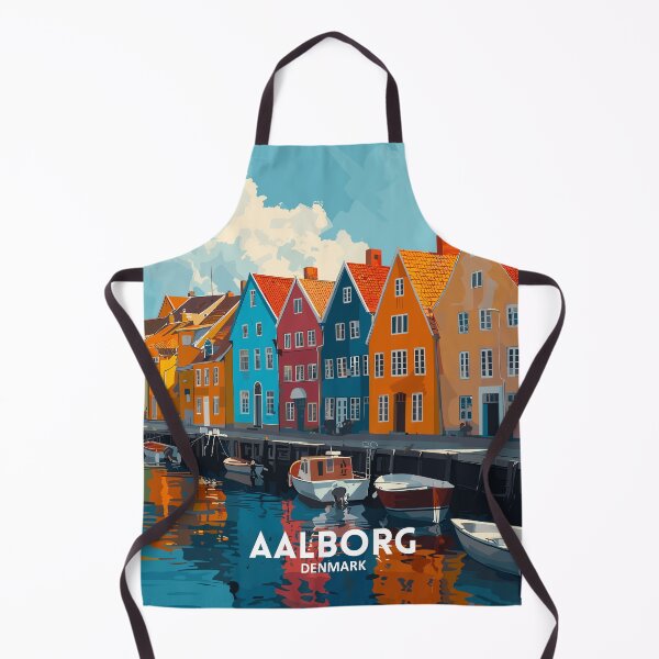 Item preview, Aalborg Denmark - Travel art designed and sold by Marciolini.