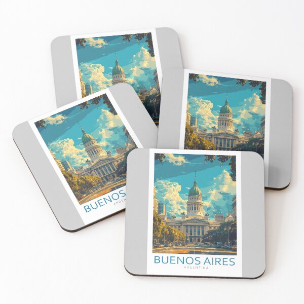 Item preview, Buenos Aires Argentina- Travel art designed and sold by Marciolini.