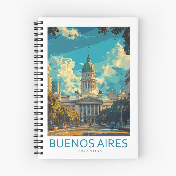 Item preview, Buenos Aires Argentina- Travel art designed and sold by Marciolini.