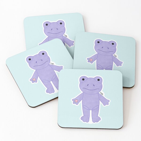 Item preview, Build a Bear Purple Hops Frog designed and sold by digidoodles.