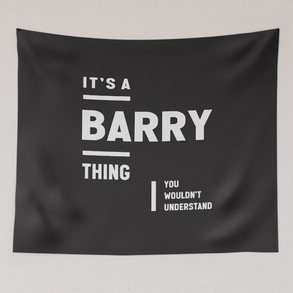 Item preview, It's a Barry Thing Funny Name Barry designed and sold by cidolopez.