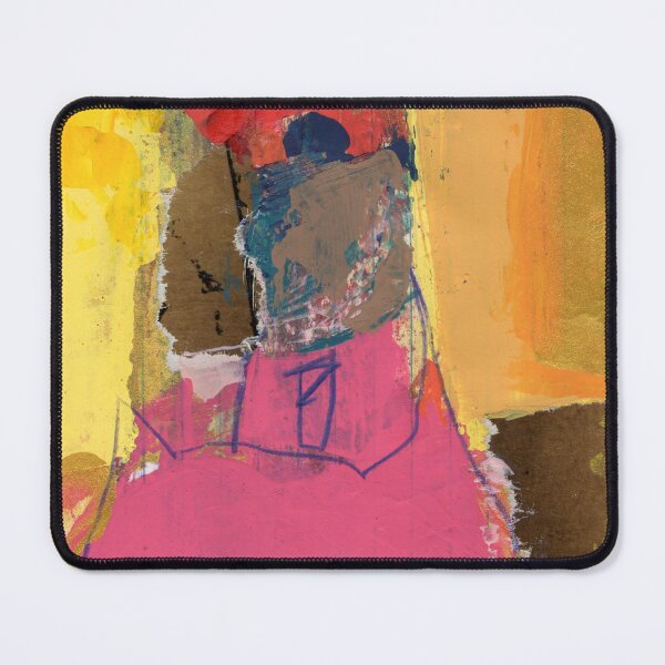 Item preview, Original abstract bizarre portrait original painting weird art designed and sold by pngrktes-art.