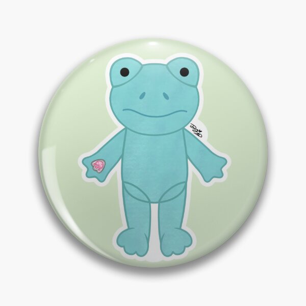 Item preview, Build a Bear TOADally Teal Frog designed and sold by digidoodles.