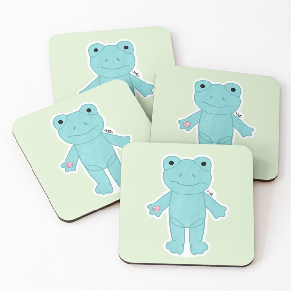 Item preview, Build a Bear TOADally Teal Frog designed and sold by digidoodles.