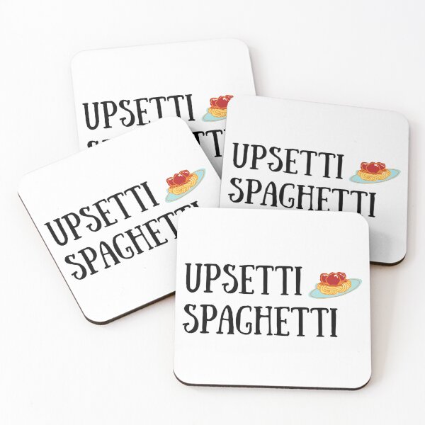 Artikelvorschau, Upsetti Spaghetti entworfen und verkauft von HD-Etchings.